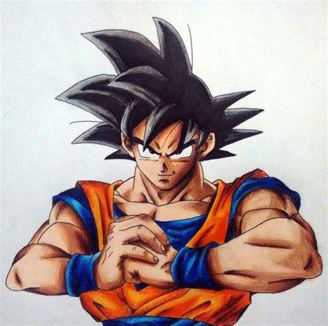 dibujo de goku